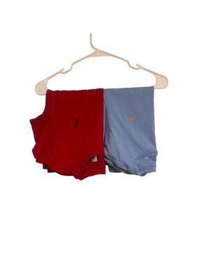 Polo by Ralph Lauren Kids Shirts - Red & Light Blue